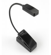 Klemm-Leselampe Bookchair E-Booklight Schwarz