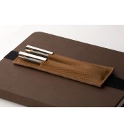 Stiftetui und Lesezeichen aus Leder Bookchair Walden
