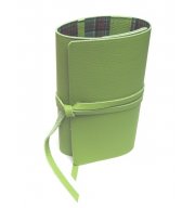 Buchhülle aus Leder Bookchair Litera L Grün