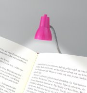 Klemm-Leselampe Bookchair Little Lamp Pink