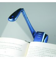 Klemm-Leselampe Bookchair Clip-On LED Blau