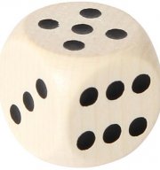 Großer Holzwürfel 2 cm