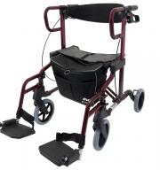 Rollator & Transport-Rollstuhl 2 in 1 Drive Medical Diamond Deluxe