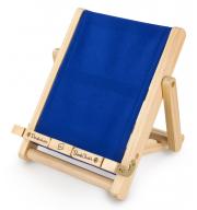 Leseständer für Bücher, E-Reader und Tablets Deckchair Bookchair Medium Large Blue