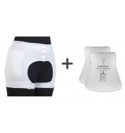 Nackenschutz offener Slip mit herausnehmbaren Einlagen unisex Suprima 1414+2007
