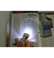 LED-Handlupe zum Lesen ohne Rahmen 