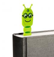 Klemm-Leselampe Flexilight Bookworm Green