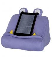Weiches Lesekissen für Bücher, E-Book-Reader oder Tablets Bookmonster Purple
