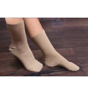 Gesundheitssocken mit extra breitem Saum beige (2 Paar)